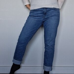 Joe's Jeans Straight Cuffed Ankle Jeans